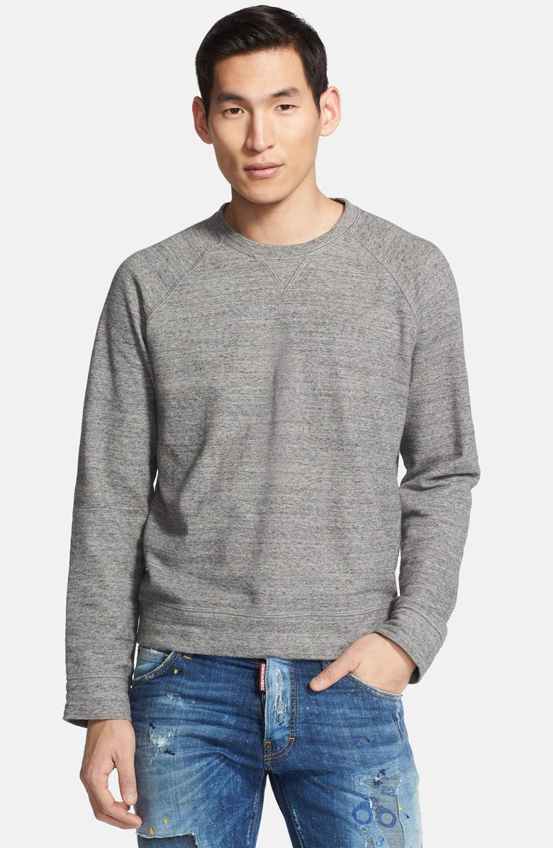 Raglan crewneck sweatshirt Clearance