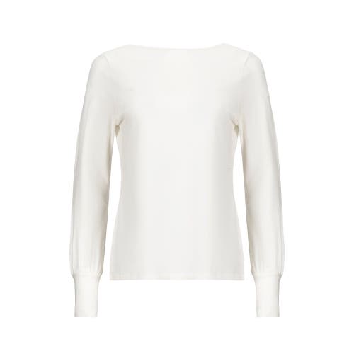 HOPE & HENRY ORGANIC BELLOW SLEEVE KNIT TOP 