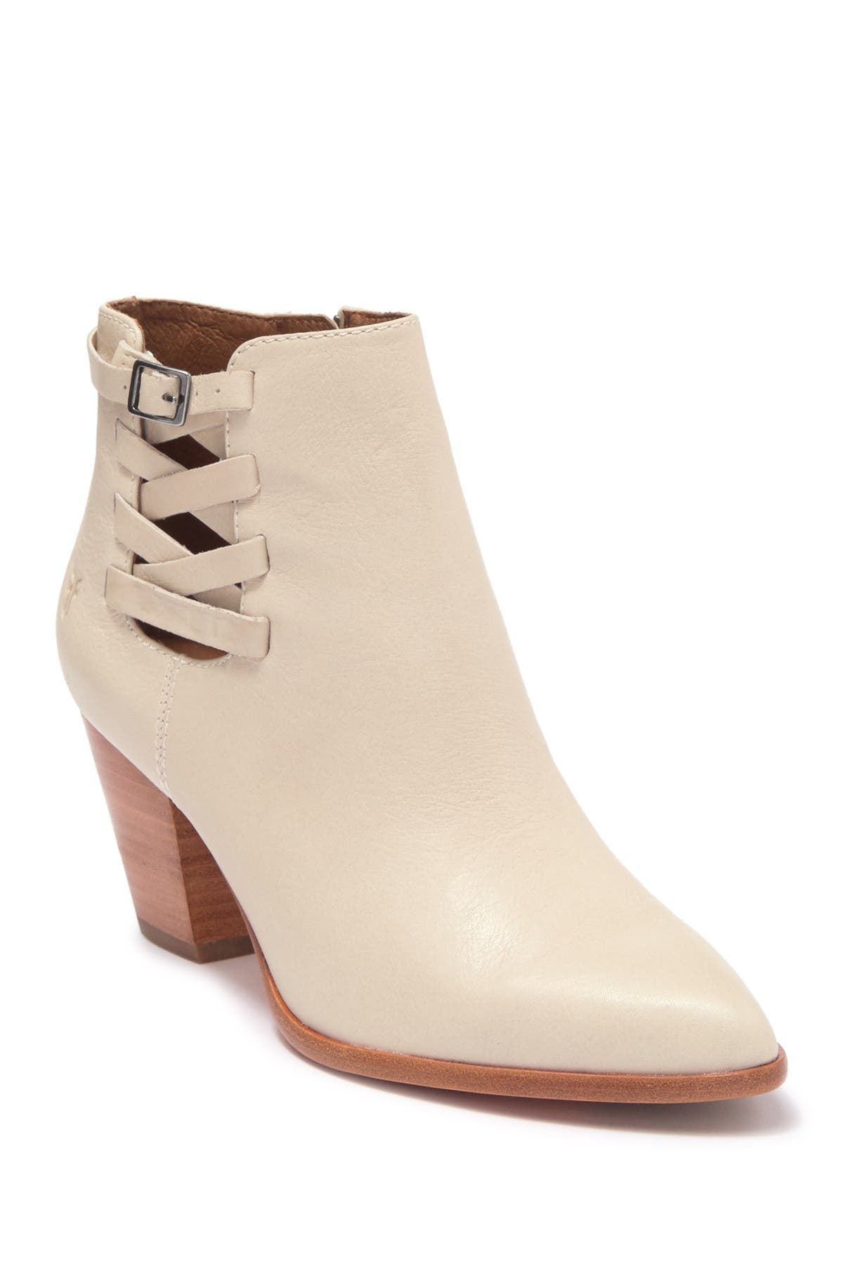 frye reed strappy bootie