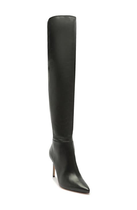 Thigh High Heeled Women's Boots  Knee Boots Women Luxury Brand