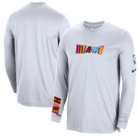 Nike Men's 2022-23 City Edition Cleveland Cavaliers Blue Warm-Up T-Shirt
