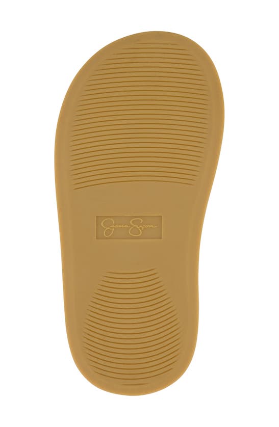 Shop Jessica Simpson Kids' Janey Perforated Sandal In Cognac