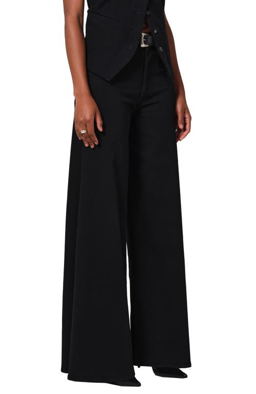 Shop Citizens Of Humanity Amari Ultra High Waist Wide Leg Jeans In Black Currant