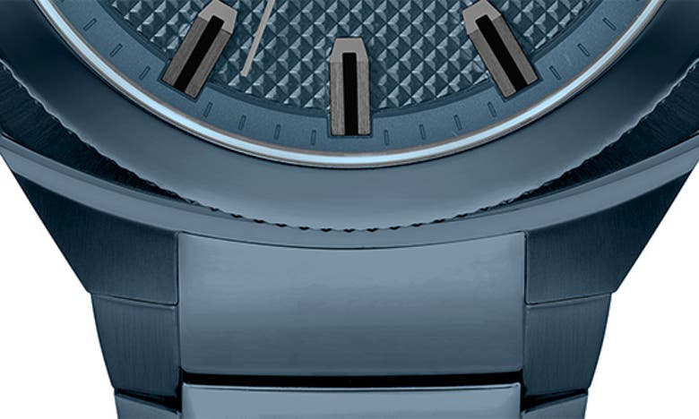 Shop Hugo Boss Walker Bracelet Watch, 41mm In Blue