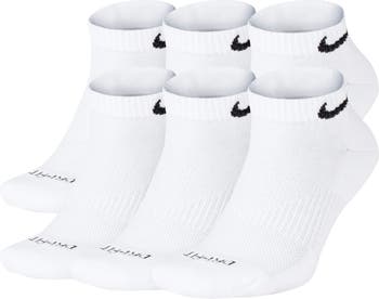 Nike Everyday Plus Cushioned Low-Cut Socks 3 Pack (White)