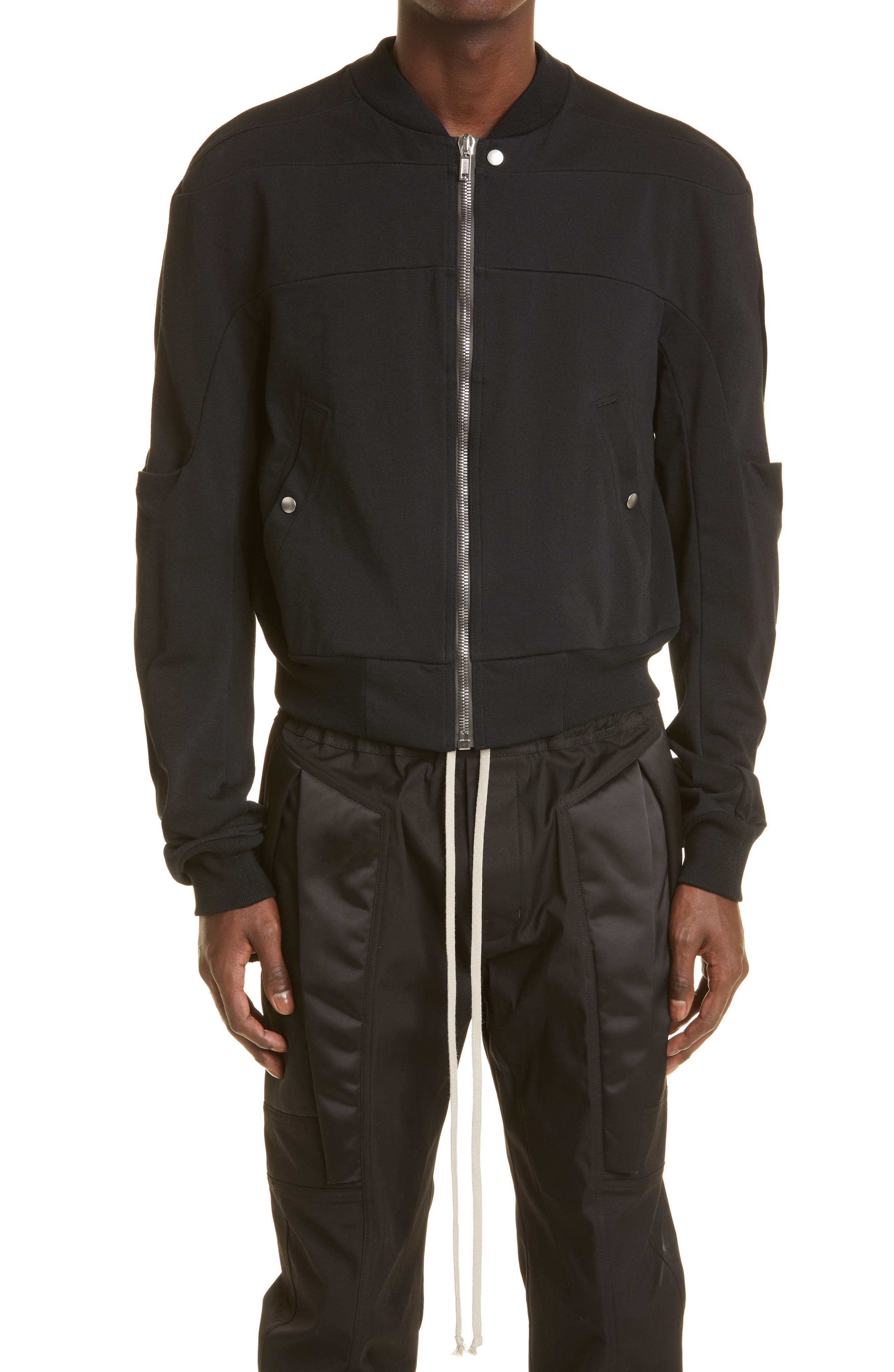 素晴らしい品質 RICK OWENS CROPPED FLIGHT BOMBER 48 abamedyc.com