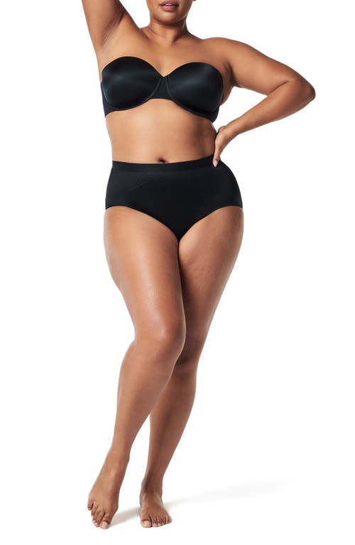 Shop Spanx ® Suit Your Fancy Strapless Underwire Bra In Very Black