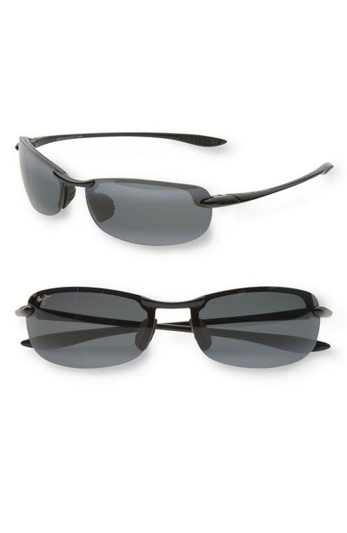 Maui Jim 'Makaha - PolarizedPlus®2' 63mm Sunglasses in Black