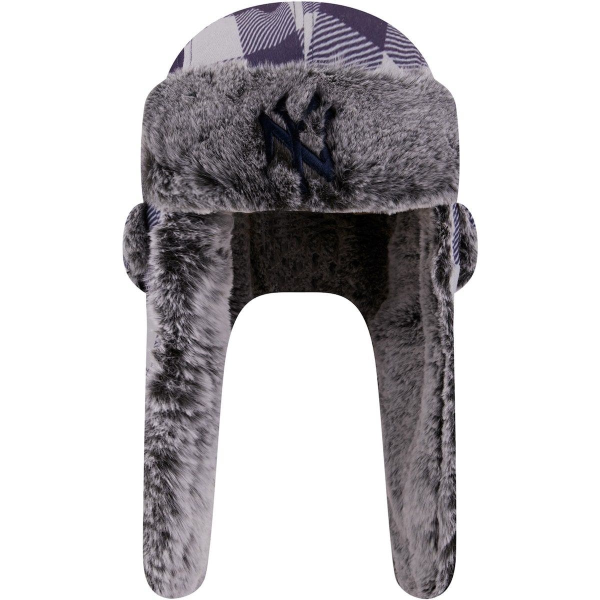 new york yankees trapper hat