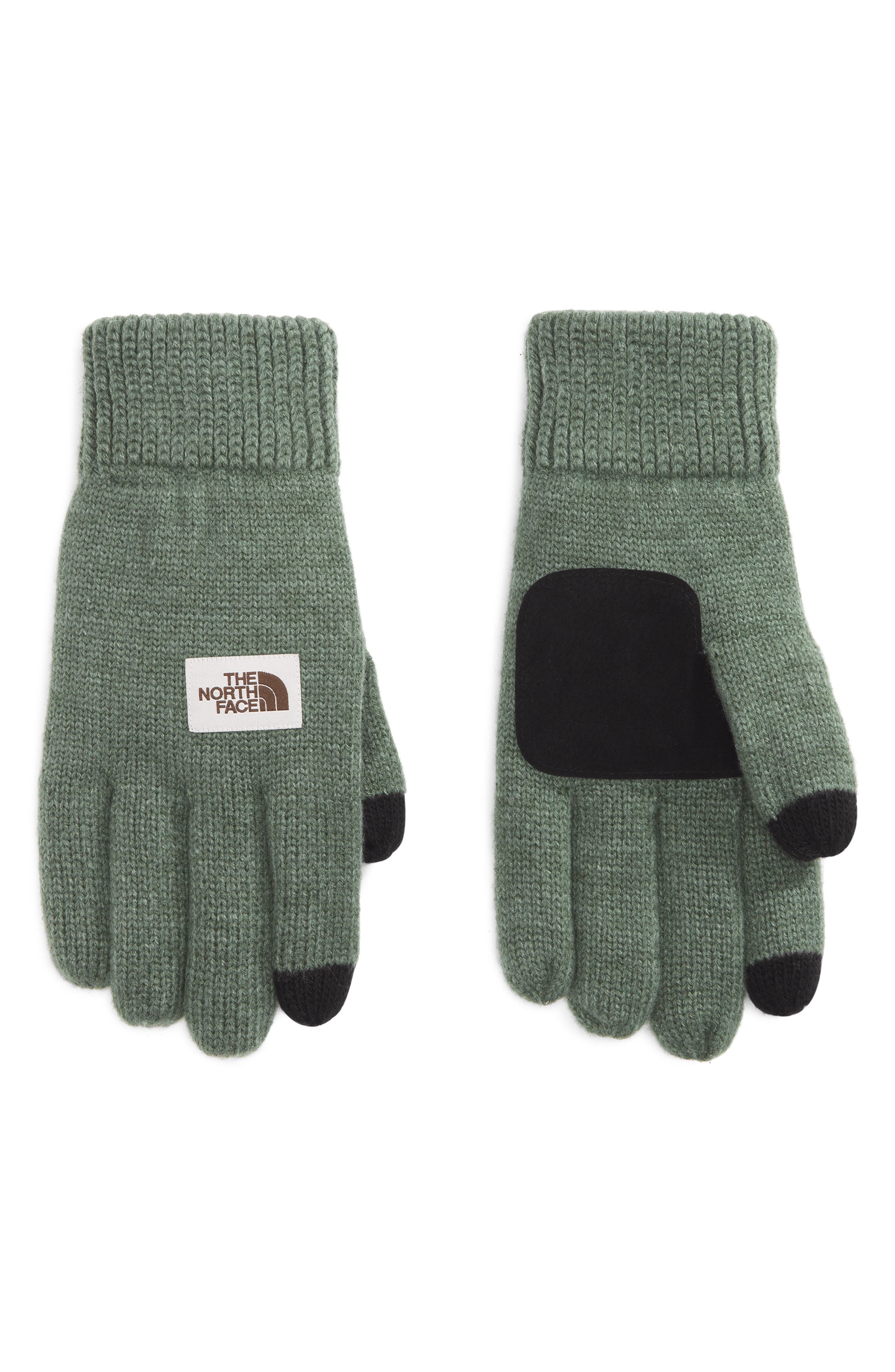north face leather gloves