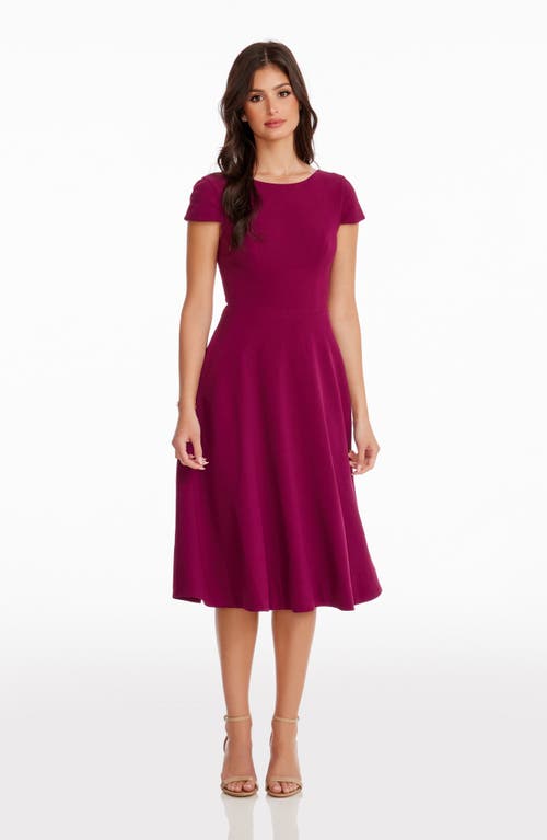 DRESS THE POPULATION DRESS THE POPULATION LIVIA FIT & FLARE DRESS