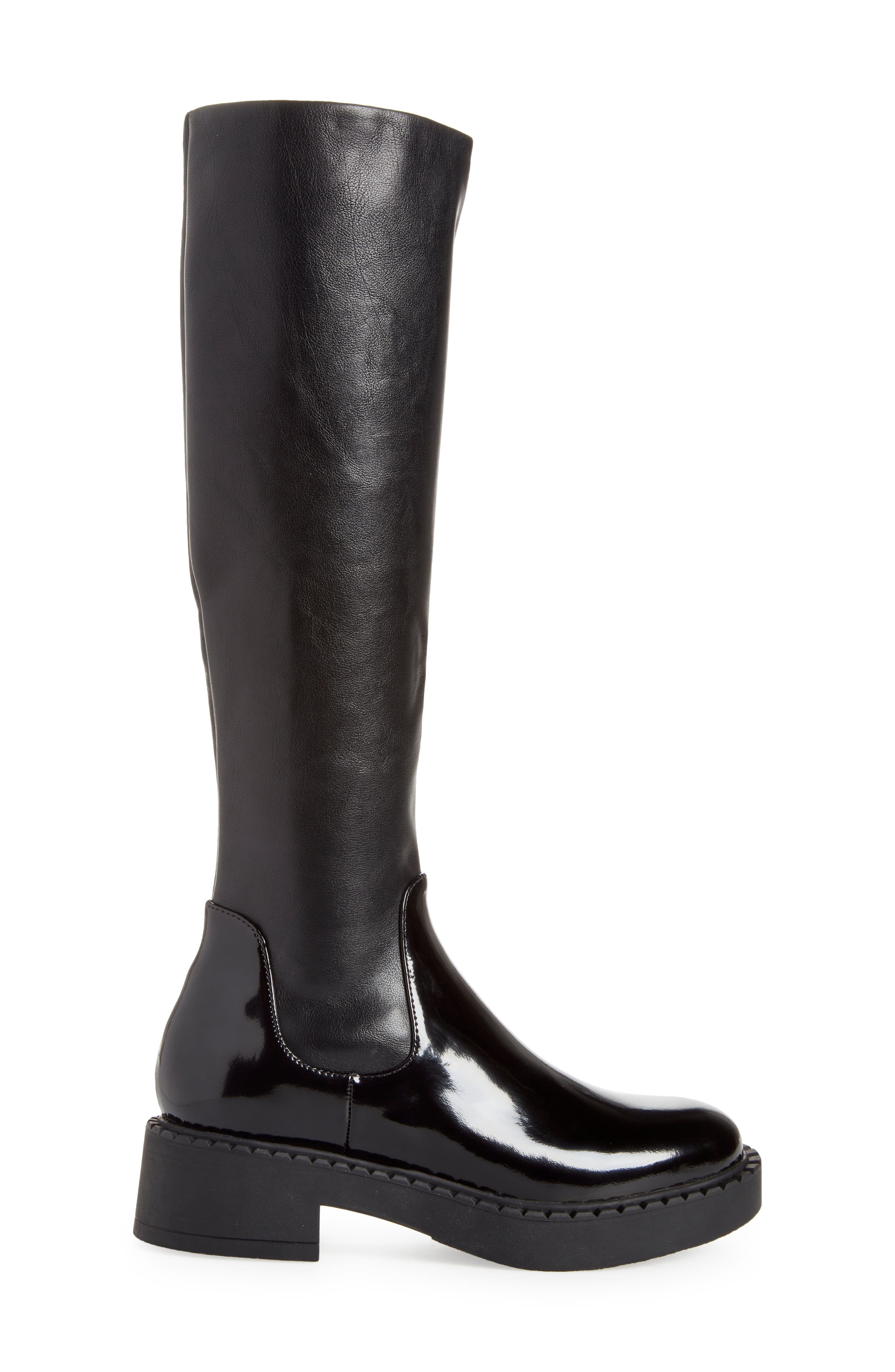 jeffrey campbell black thigh high boots