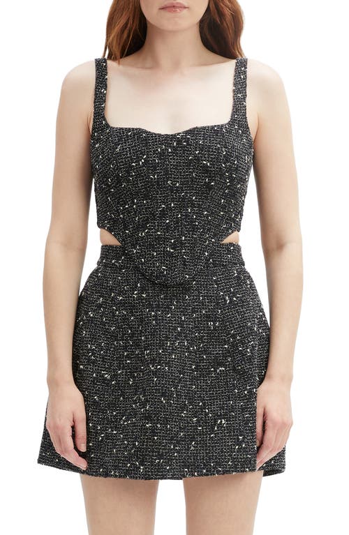Bardot Lyna Balloon Mini Skirt In Black