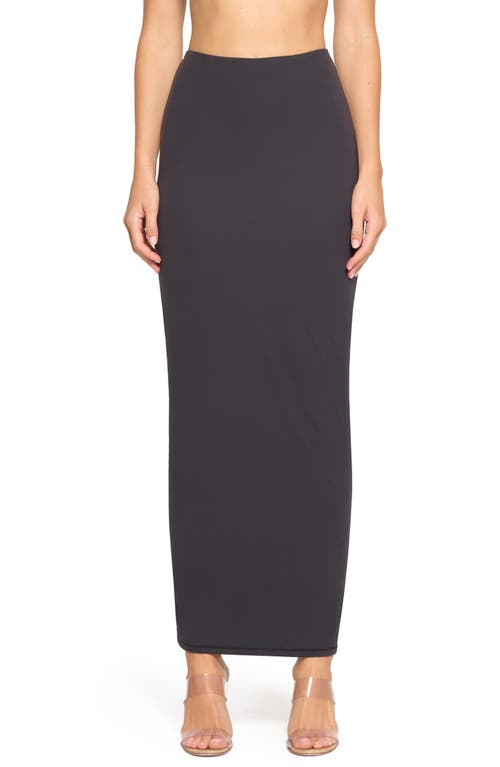 Fits Everybody Maxi Skirt in Graphite