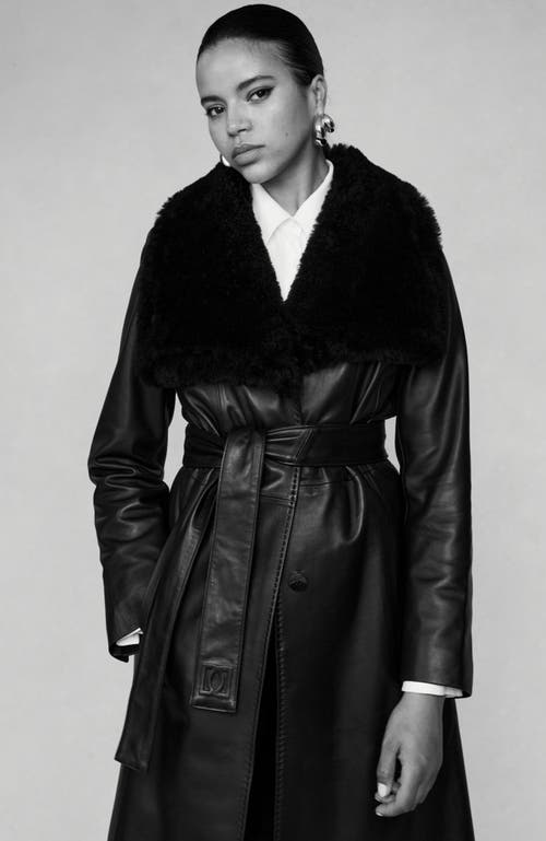 Shop Dawn Levy Nina Coat In Black