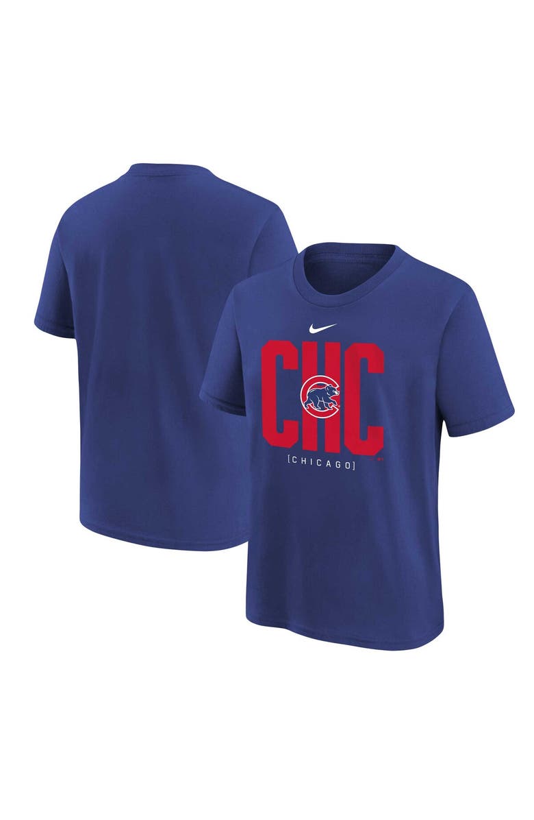 Nike Youth Nike Royal Chicago Cubs Scoreboard T-Shirt | Nordstrom