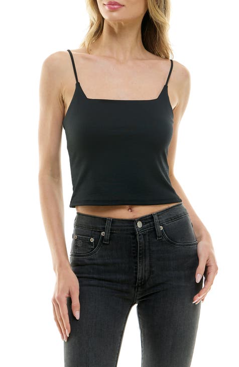 Square Neck Crop Camisole