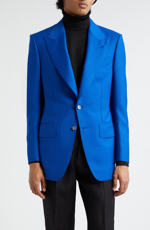 TOM FORD Atticus Original Mohair & Wool Hopsack Sport Coat Royal Blue at Nordstrom, Us