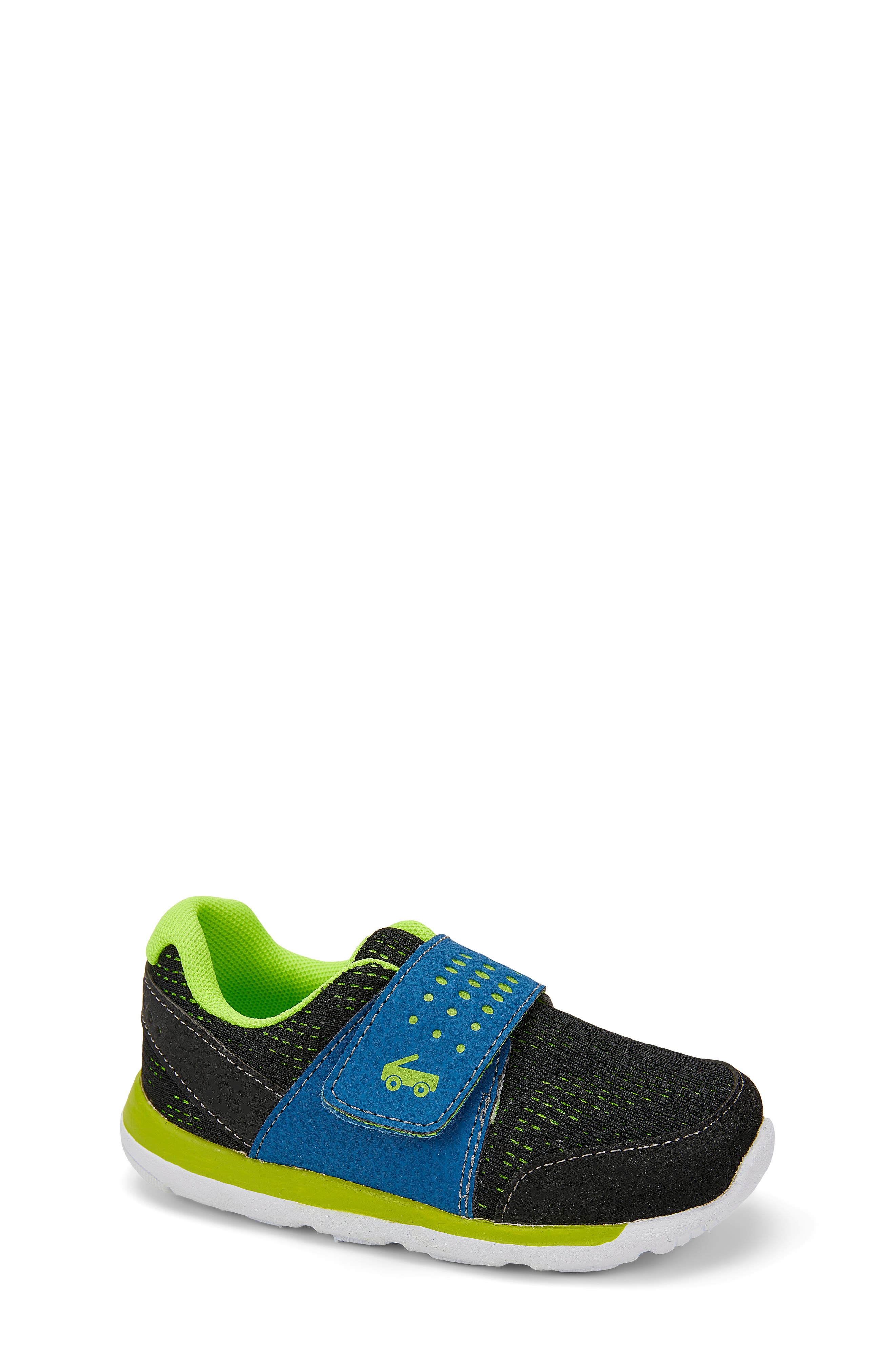 See Kai Run Ryder II FlexiRun Sneaker, Size 5 M in Black at Nordstrom