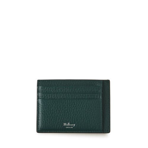 Shop Mulberry Leather Card Holder In  Green