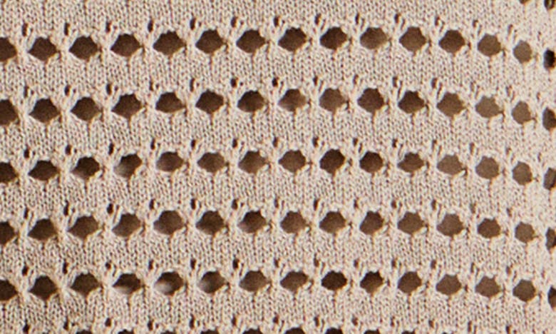 Splendid Asher Open Knit Sleeveless Top In Rattan