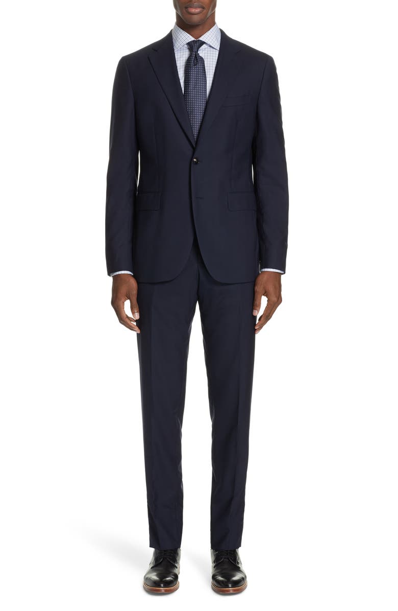 Boglioli Milano Slim Fit Solid Wool Suit | Nordstrom