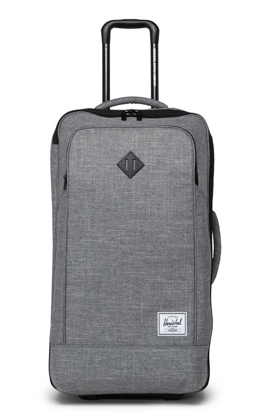Herschel Supply Co Heritage™ Softshell Medium Luggage In Raven Crosshatch