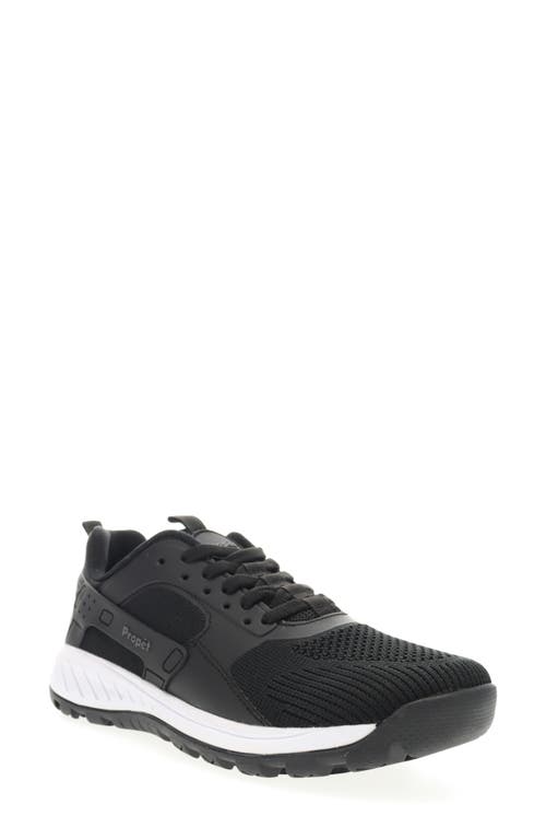 Propét Visper Sneaker in Black at Nordstrom, Size 7