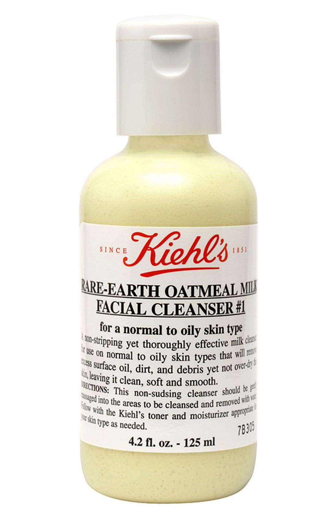 oat face cleanser