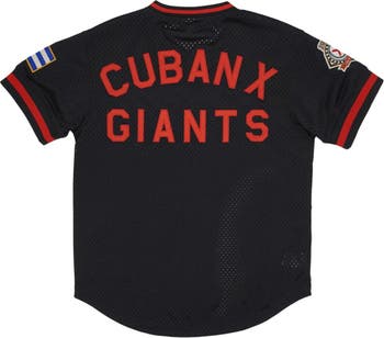 Men's Rings & Crwns #23 Cream Chicago American Giants Mesh Button-Down Replica Jersey Size: Large