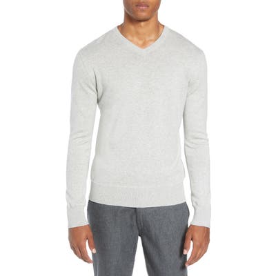 Life/after/denim Tournament Regular Fit V-Neck Sweater, Grey