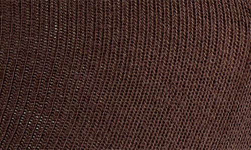 Shop Falke Sensitive London Cotton Blend Socks In Dark Brown