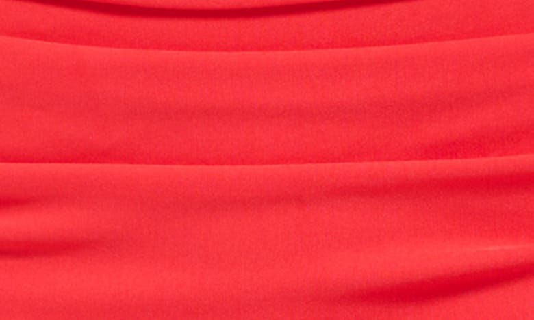 Shop Guess Cutout Halter Dress In Red