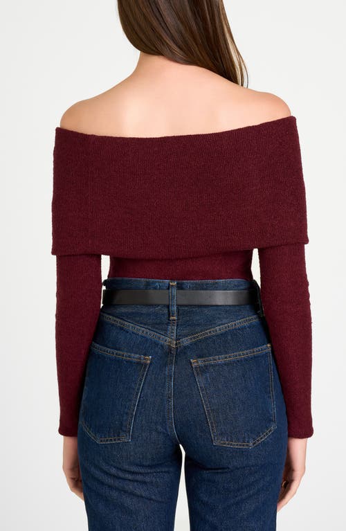 WAYF WAYF MORGAN OFF THE SHOULDER SWEATER