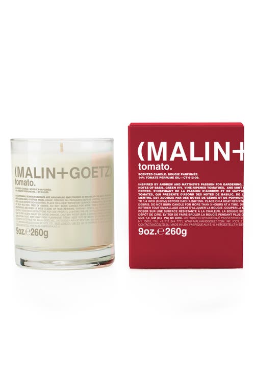 Malin + Goetz Tomato Scented Candle In No Color