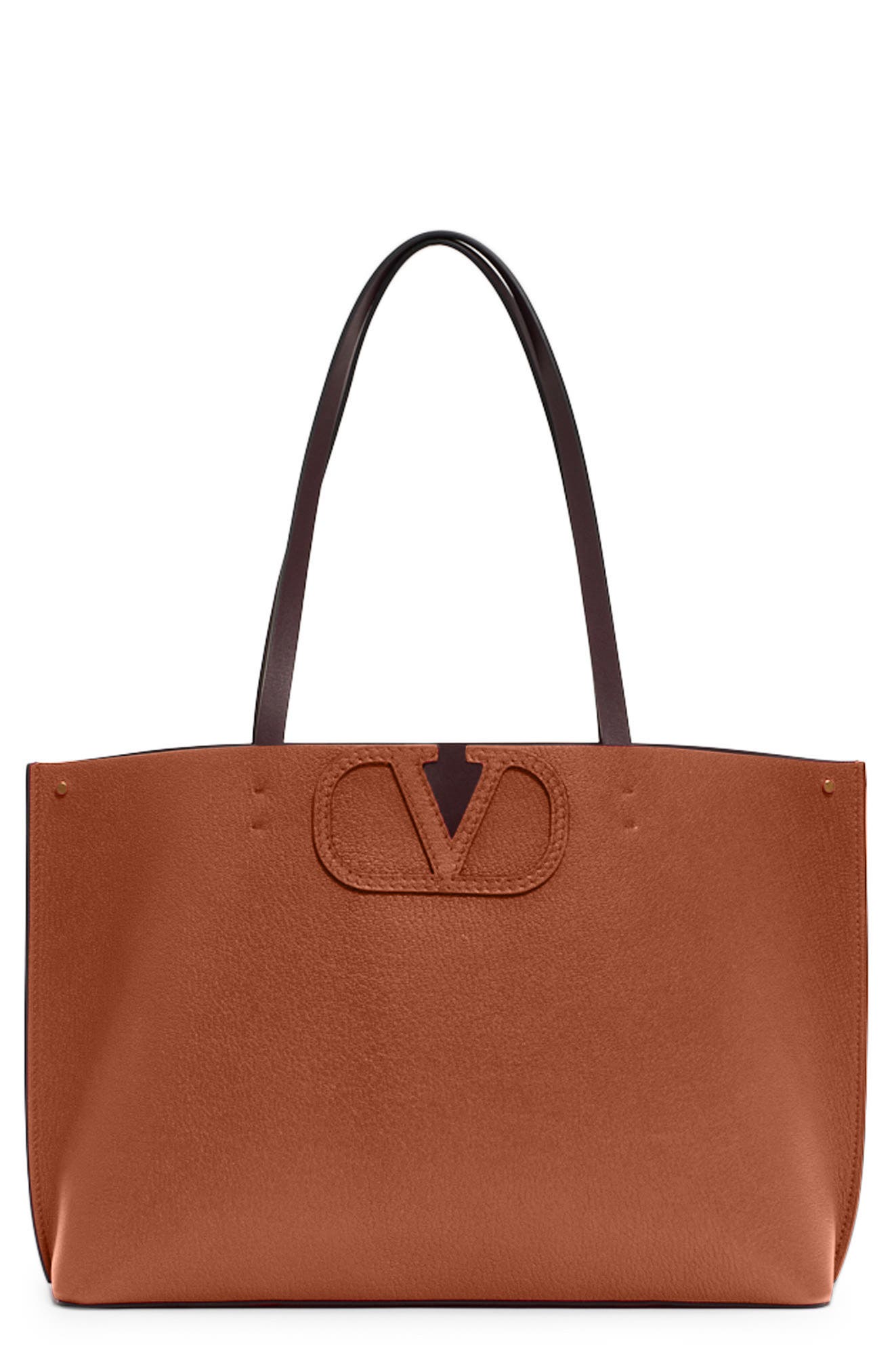 valentino v logo tote