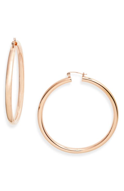Gold hoops nordstrom Clearance