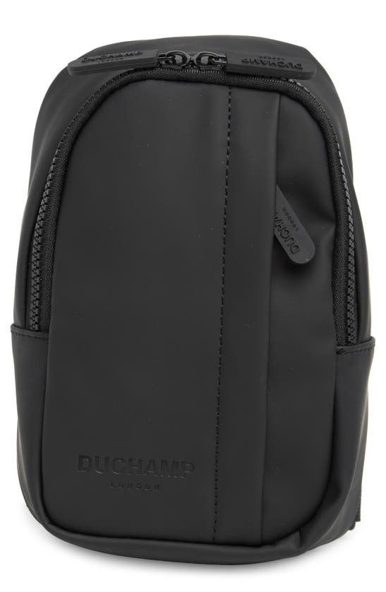 Shop Duchamp Rubberized Sling Bag In Black