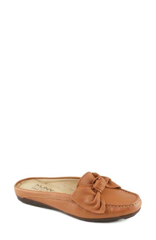 Marc Joseph New York Diane Mule In Tan Grainy