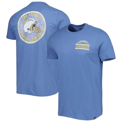 : Profile Men's Powder Blue Los Angeles Chargers Big & Tall  Two-Hit Throwback T-Shirt : Sports & Outdoors