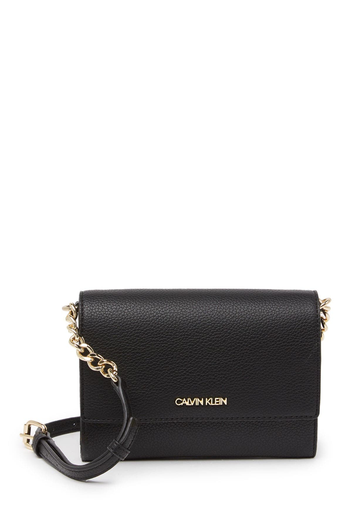 calvin klein crossbody chain wallet bag