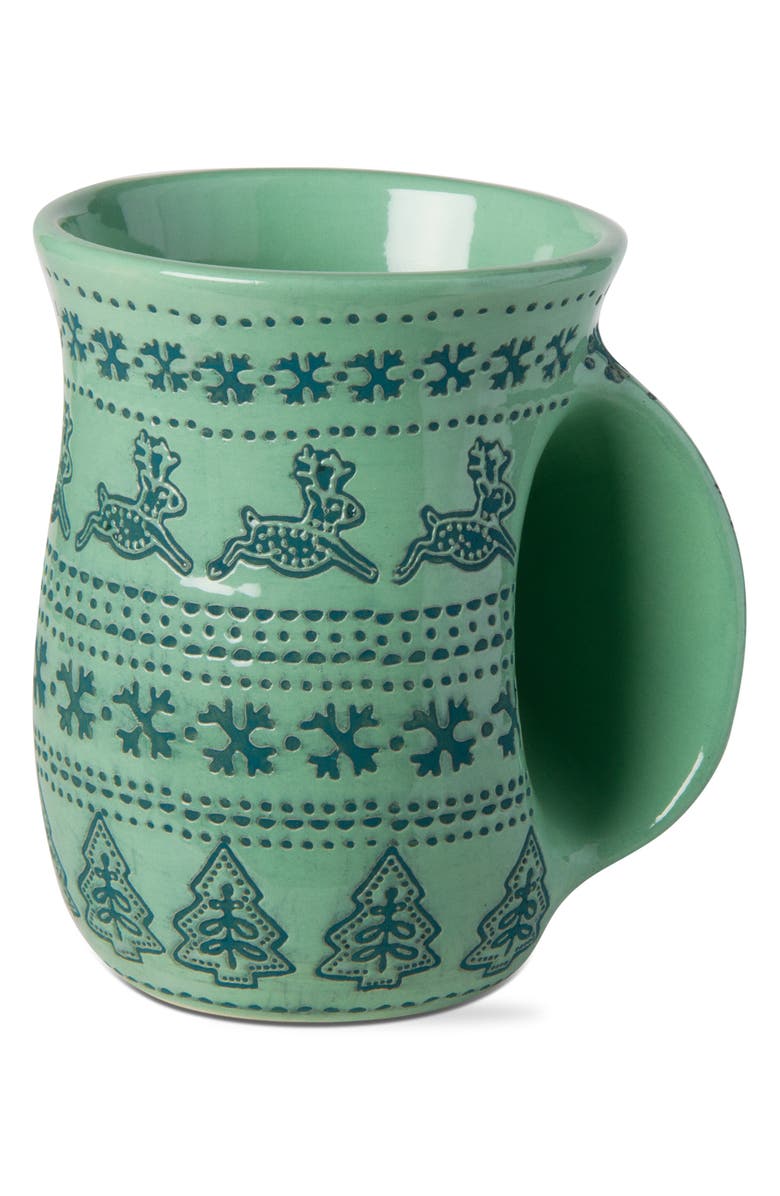 TAG Sugar & Spice Handwarmer Holiday Mug, Main, color, GREEN MULTI