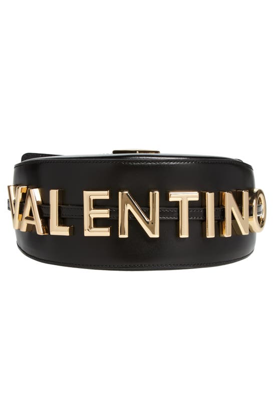 Shop Valentino By Mario Valentino Lunaire Valent Crossbody Bag In Black