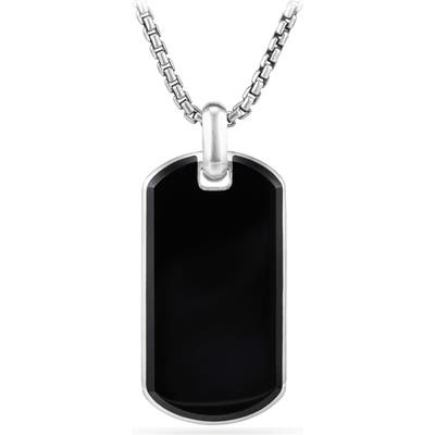 David Yurman Exotic Black Onyx Stone Tag