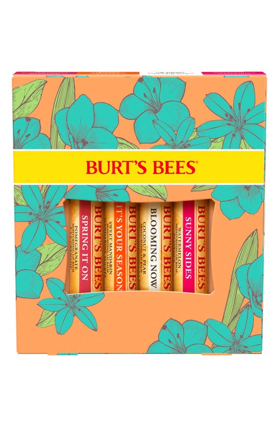 BURT'S BEES BURT'S BEES JUST PICKED ASSORTED LIP BALM GIFT SET USD $15.96 VALUE 