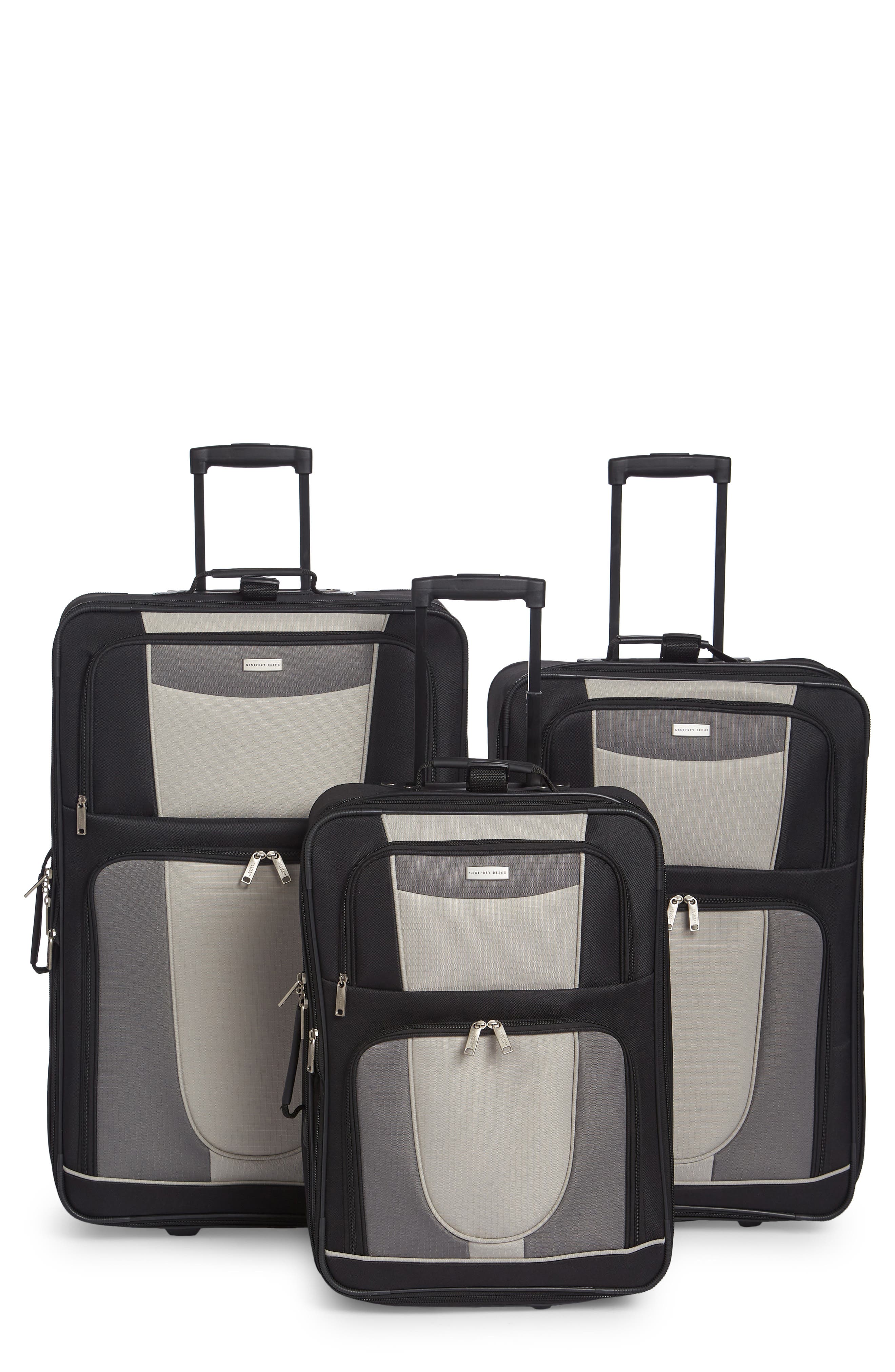 GEOFFREY BEENE Carnegie 3-Piece Wheeled Luggage Set | Nordstromrack