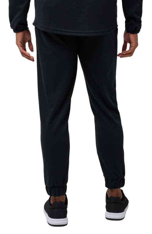 Shop Travismathew Sideslip Fleece Joggers In Black