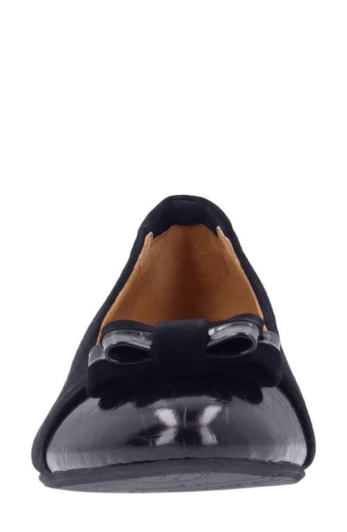 L'amour Des Pieds Farida Cap Toe Pump In Black