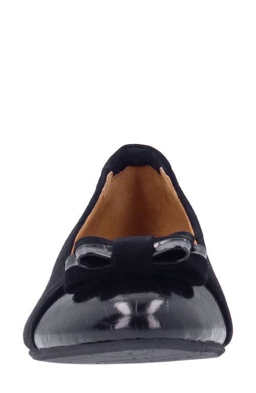 Shop L'amour Des Pieds Farida Cap Toe Pump In Black