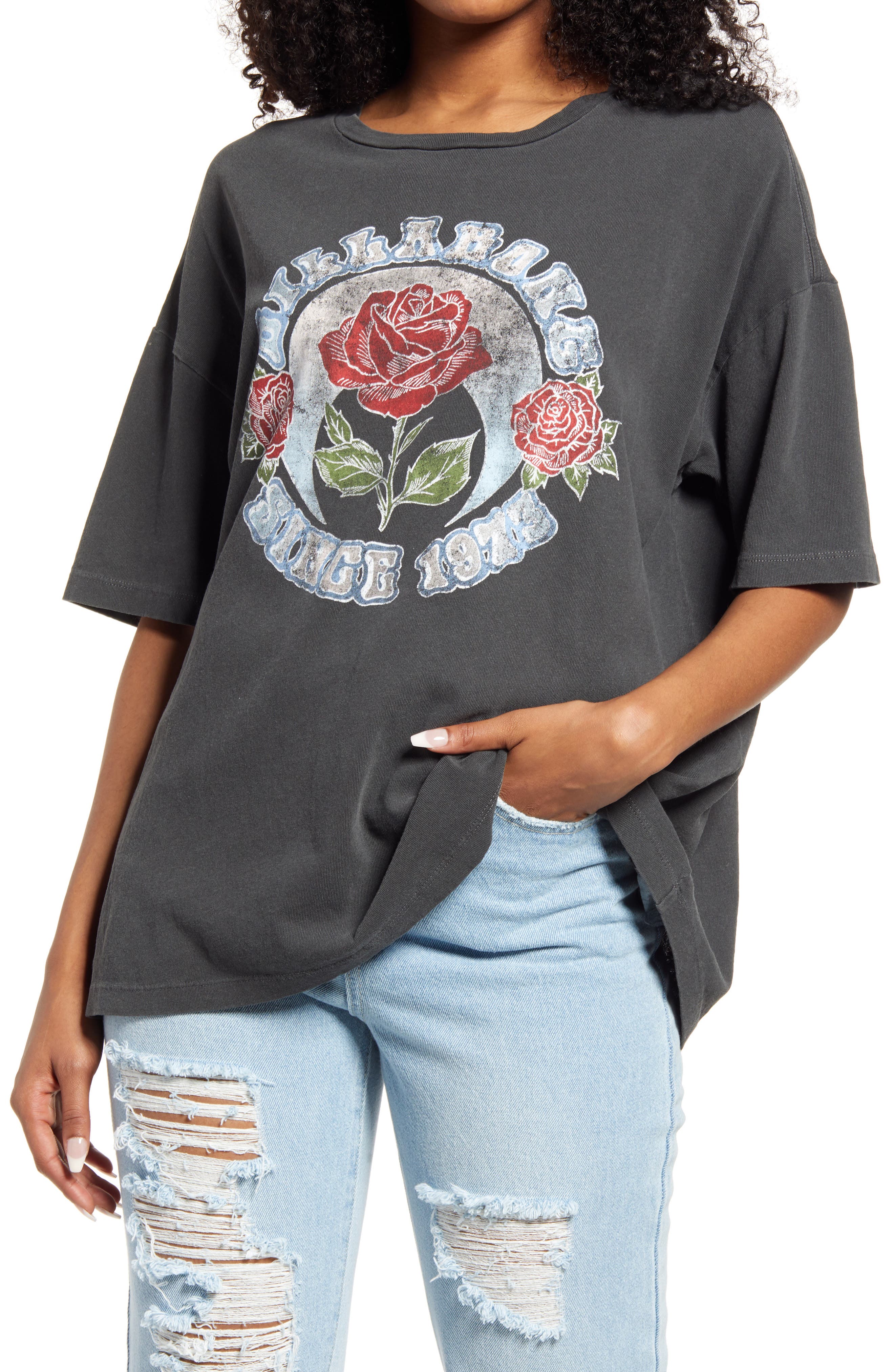 headline graphic tee billabong